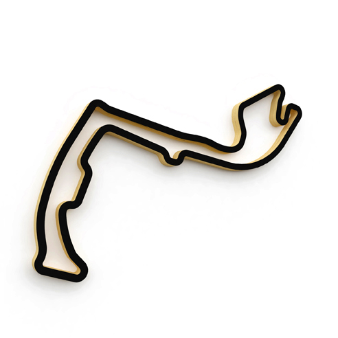 Formula 1 gift - Track Sculptures